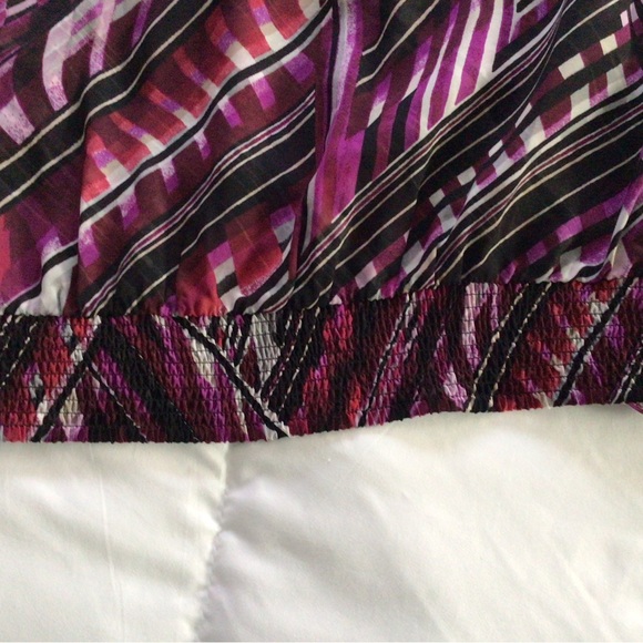 White House black market sheer blouse size xx small - Picture 3 of 7